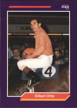 1992 Jockey Star #185 Gilbert Ortiz Front